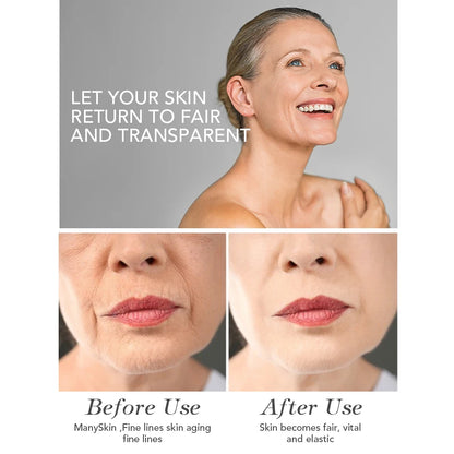 AILKE Anti-Aging Wrinkle Whitening Skin Care Face Cream With Collagen Rose Moisturizing Brightening Women Facial Korean Cosmetic