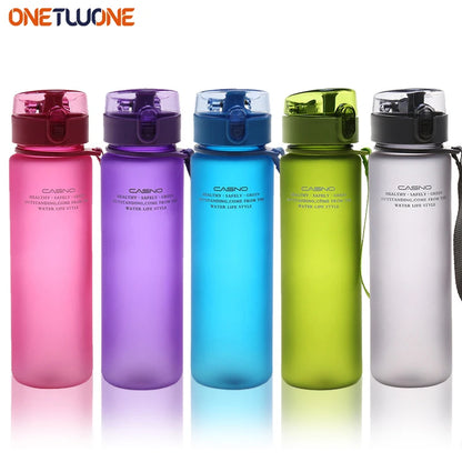 560ml High Quality Water Bottle Outdoor Sport Leak Proof Seal  School Water Bottles For Kids Drinkware BPA Free