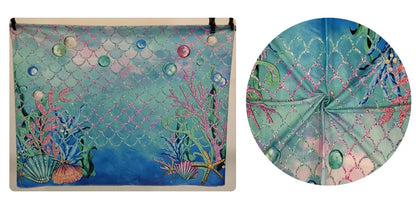 Christmas Photography Backdrop Pine Trees Gold Bells Xmas Baby Kids Portrait Photocall Background Decor Photo Studio Supplies