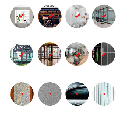 Christmas Glass Stickers  Home Decor Ornaments Xmas Snowflake Santa Claus Door Shop Window Sticker New Year Christmas Decoration