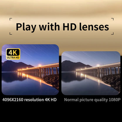 4K Digital Camera CCD 180° Flip Screen Selfie Camera 8X Digital Zoom 48MP Portable Digital Photography Camera with 32G Card