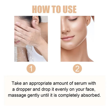 Lactic Acid Large Pores Removal Serum Pore Shrinking Minimizing Essence Moisturizing Firming Smooth Repair Korean Skin Care