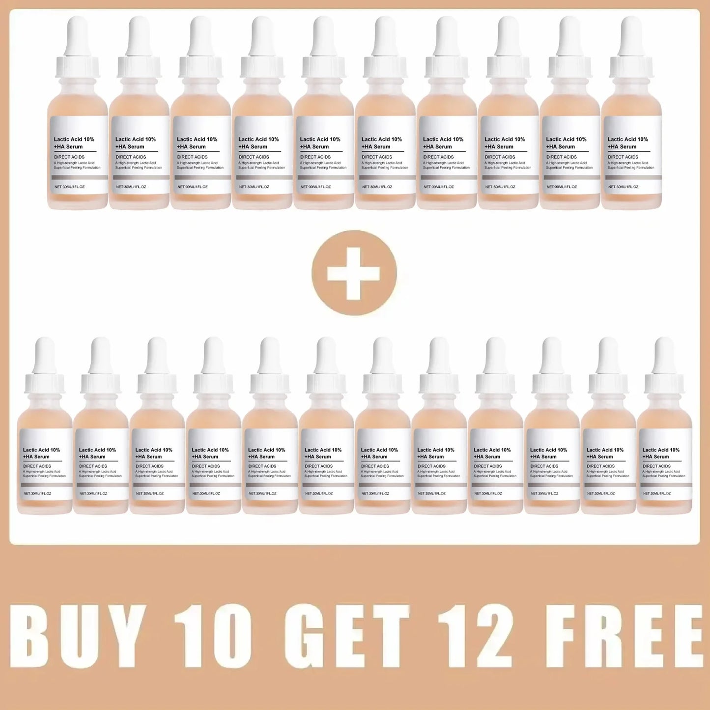 Lactic Acid Large Pores Removal Serum Pore Shrinking Minimizing Essence Moisturizing Firming Smooth Repair Korean Skin Care