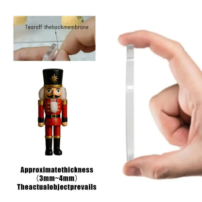 2D Flat Nutcracker Advent Calendars 2025, 24 Days Merry Nutcracker Ornaments Christmas Countdown Calendar, Cartoon Nutcracker