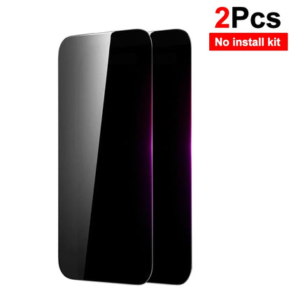 Anti Spy Tempered Glass Screen Protectors for IPhone 17/17 Air/17 Pro/17ProMax Private Film with Installation Frame for IPhone17