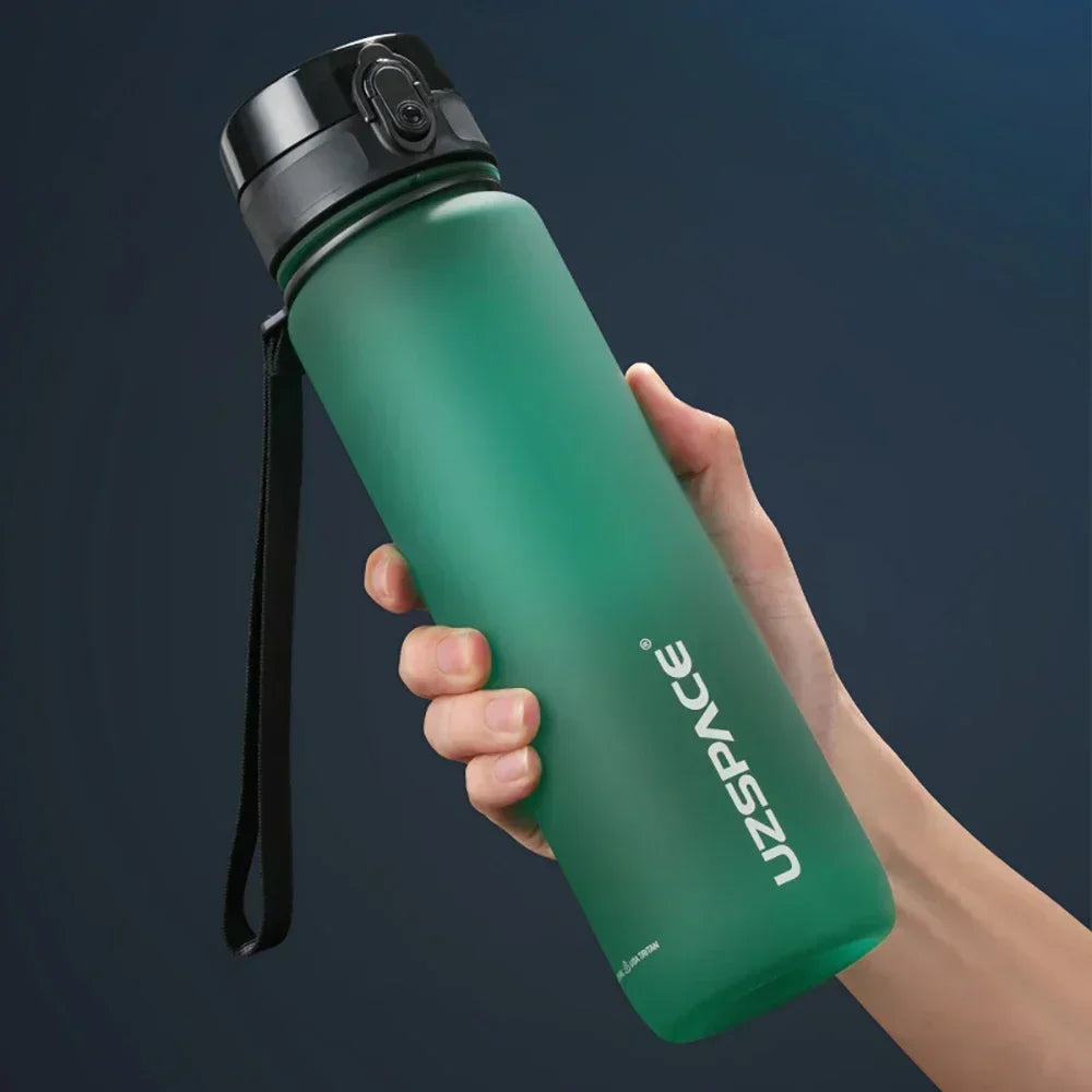 350ML Sports Water Bottle Shaker Outdoor Travel Portable Leakproof Drinkware Tritan Plastic Drink Bottle BPA Free