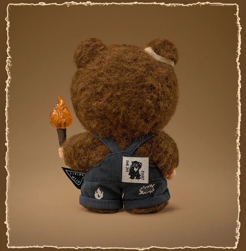 POP MART Hirono Living Wild-Fight for Joy Plush Doll