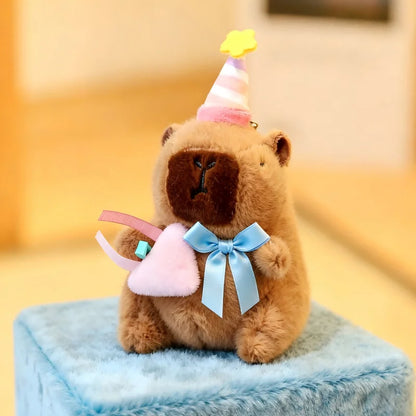 25/35cm Capybara Plush Toys Cartoon Sport Theme Basketball Football Capybara Stuffed Dolls Soft Pillow Room Decor Birthday Gifts