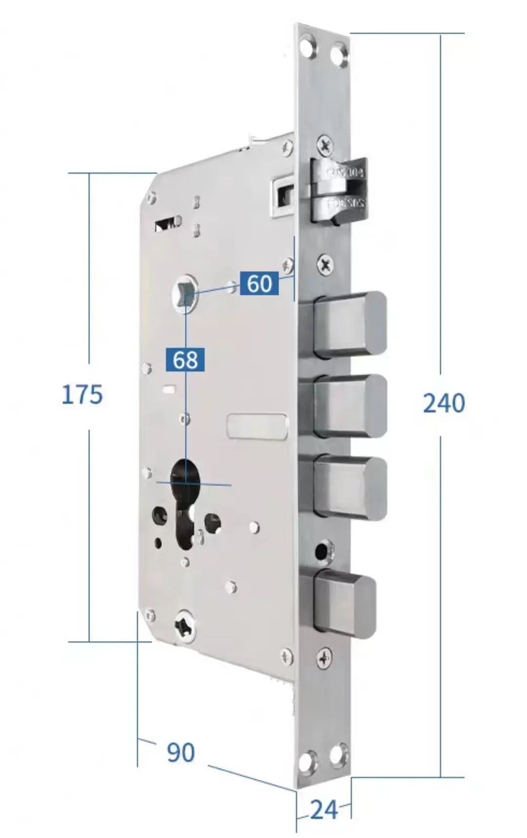 Smart Lock Face Recognition, Fingerprint & Password