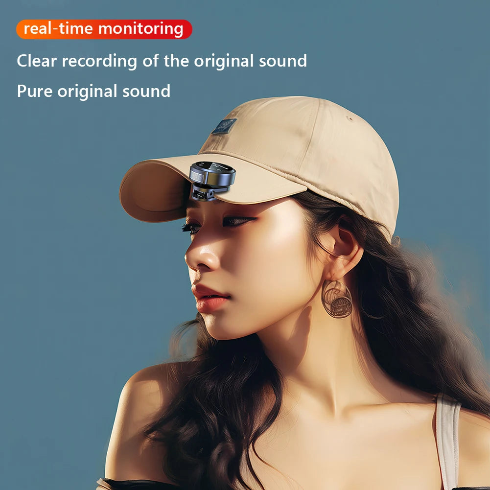 Original Wireless Lapel Microphone USB-C/iOS Lavalier Mic Noise Cancel 164Ft Range For Android/Iphone/Camera/PC/Laptop