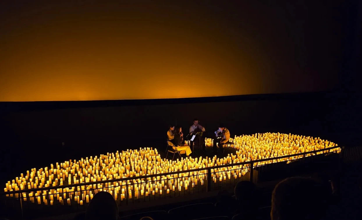 9-180PCS Flameless LED Candles for Wedding Artificial Candles LED Pillar Candle for Concert Decor Battery Powered with Remote