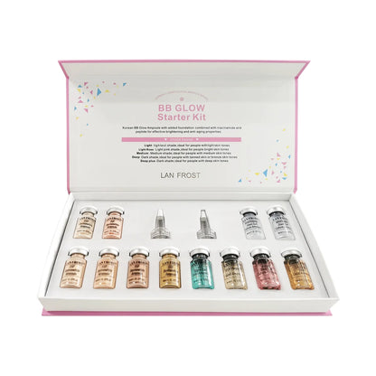 Korean BB Cream Hyaluronic Acid Glow Care Serum  Essence Foundation Brighten Whitening Anti-Wrinkle Acne Faceily Skin Care