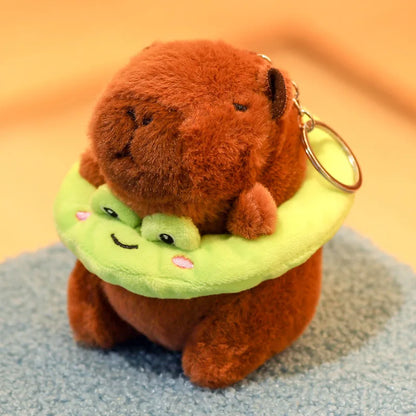 25/35cm Capybara Plush Toys Cartoon Sport Theme Basketball Football Capybara Stuffed Dolls Soft Pillow Room Decor Birthday Gifts