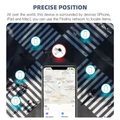 Xiaomi Mini GPS Tracker System Find My App Air Tag Smart Bluetooth Locator Child Finder Bag Anti-Loss Pets Collar With Tracker