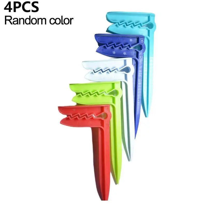 4/10Pcs/Set Beach Towel Clip Camping Mat Clip Outdoor Decorative Clothespins Sheet Holder Towel Clamp Clothes Pegs Tent Clips