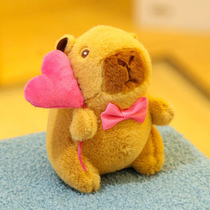 25/35cm Capybara Plush Toys Cartoon Sport Theme Basketball Football Capybara Stuffed Dolls Soft Pillow Room Decor Birthday Gifts