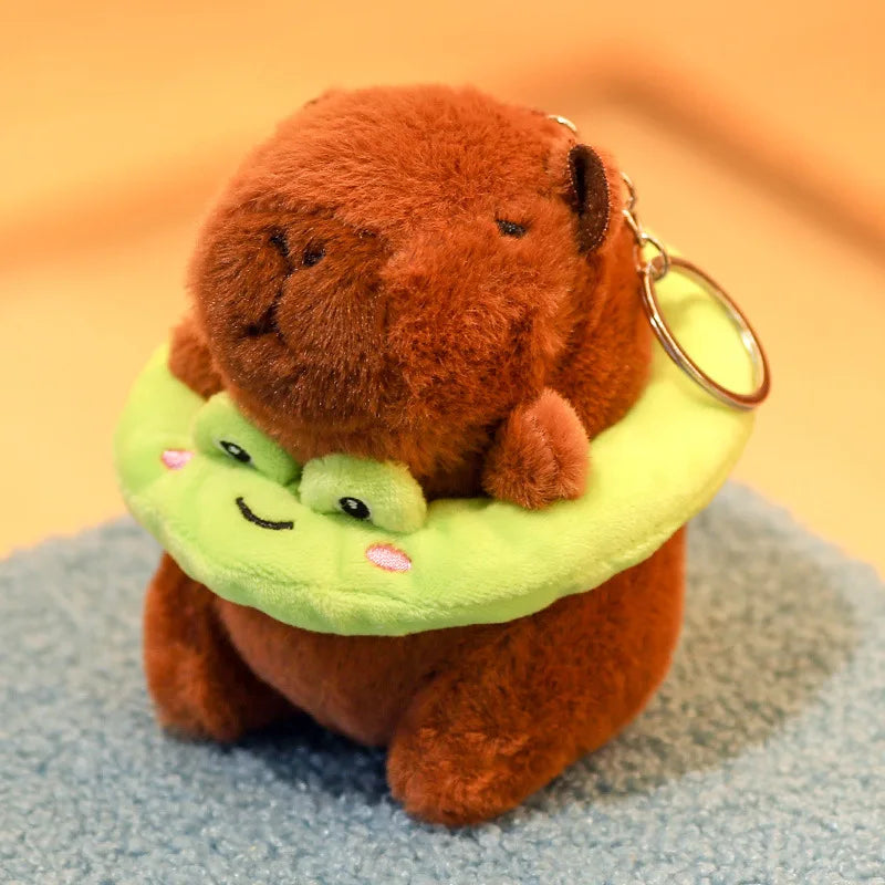 25/35cm Capybara Plush Toys Cartoon Sport Theme Basketball Football Capybara Stuffed Dolls Soft Pillow Room Decor Birthday Gifts