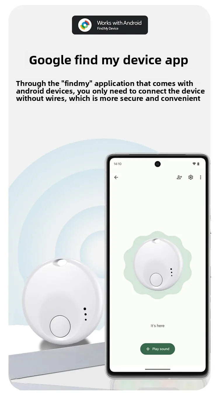 Google Find My Gps Tracker Android Smart Activity Airtag Wearable Devices Android Finder Air Tag Tracker Car Smart Electronics