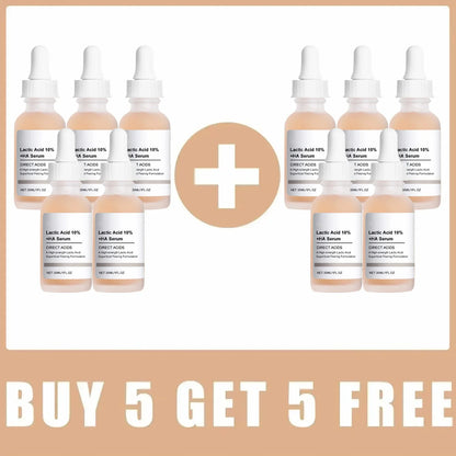 Lactic Acid Large Pores Removal Serum Pore Shrinking Minimizing Essence Moisturizing Firming Smooth Repair Korean Skin Care