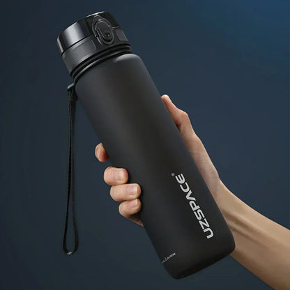 350ML Sports Water Bottle Shaker Outdoor Travel Portable Leakproof Drinkware Tritan Plastic Drink Bottle BPA Free