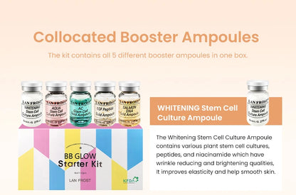 Korean BB Cream Hyaluronic Acid Glow Care Serum  Essence Foundation Brighten Whitening Anti-Wrinkle Acne Faceily Skin Care