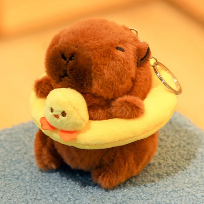 25/35cm Capybara Plush Toys Cartoon Sport Theme Basketball Football Capybara Stuffed Dolls Soft Pillow Room Decor Birthday Gifts