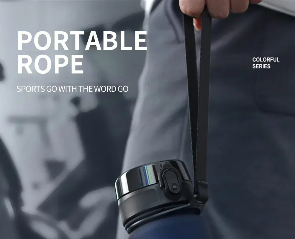 350ML Sports Water Bottle Shaker Outdoor Travel Portable Leakproof Drinkware Tritan Plastic Drink Bottle BPA Free