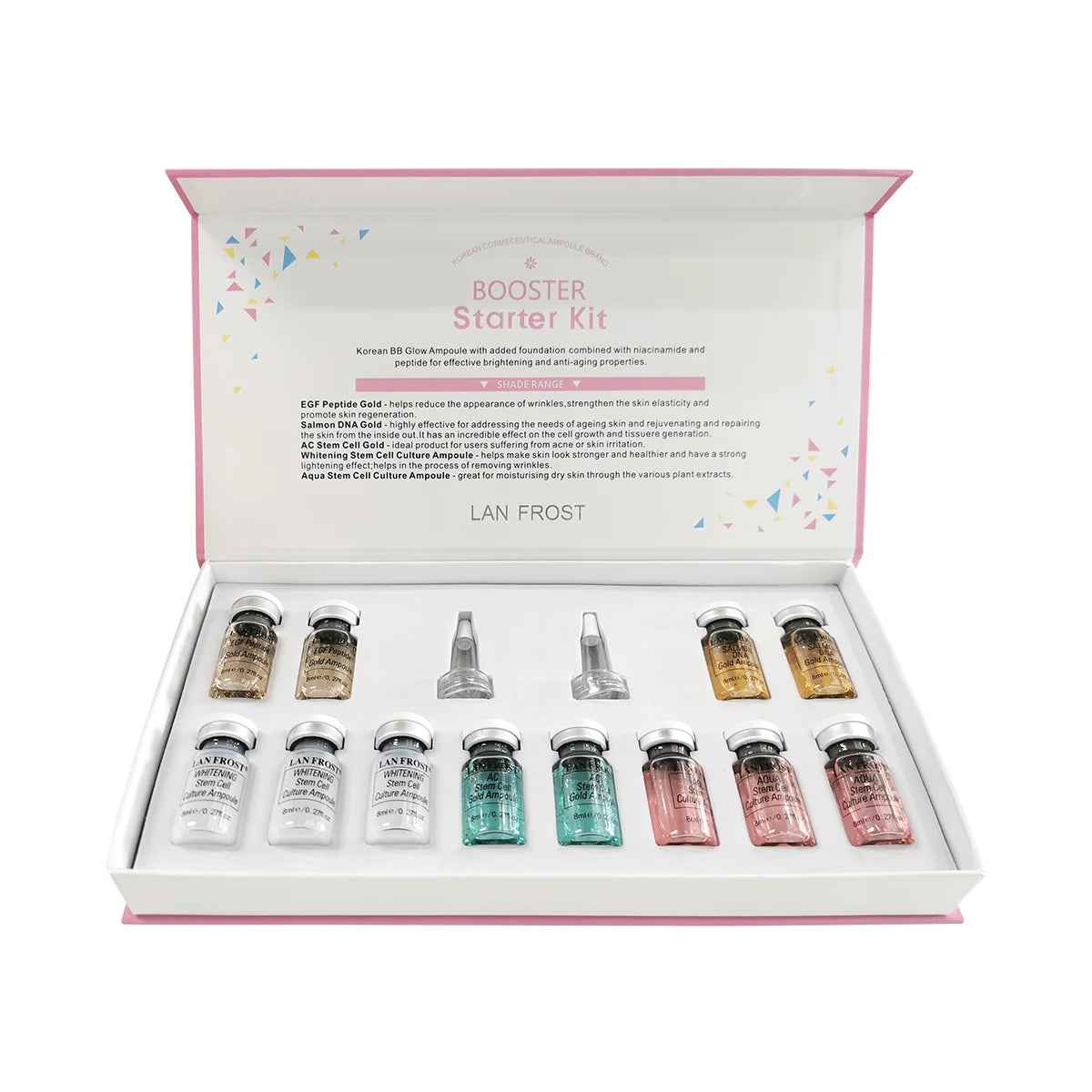 Korean BB Cream Hyaluronic Acid Glow Care Serum  Essence Foundation Brighten Whitening Anti-Wrinkle Acne Faceily Skin Care