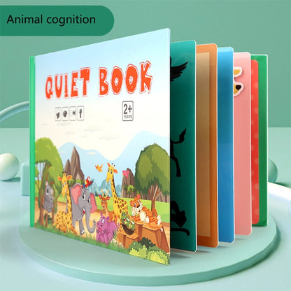 Quiet Busy Book Baby Montessori Material Toys Sticker Paste Matching Game Toddler Cognition Toy Book Kids Early Educational Toys