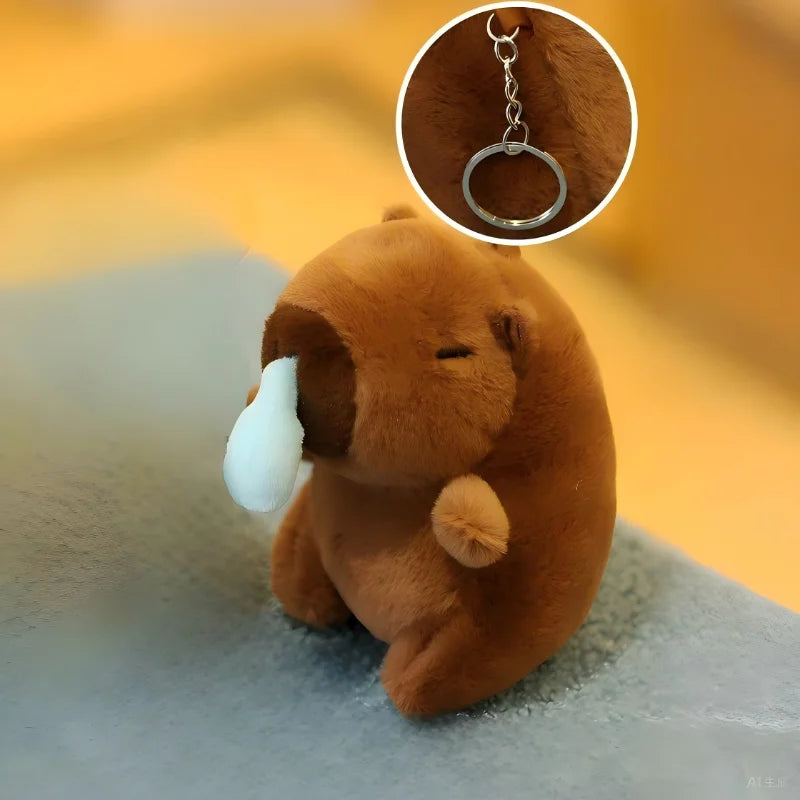 25/35cm Capybara Plush Toys Cartoon Sport Theme Basketball Football Capybara Stuffed Dolls Soft Pillow Room Decor Birthday Gifts
